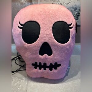 Marshalls Two-Tone Pink Skull Plush